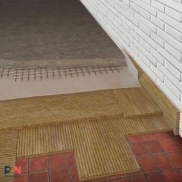 Звукоізоляційна підлога із застосуванням Soundfloor (2 шари) Звукоізоляційна підлога із застосуванням Soundfloor (2 шари)