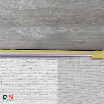 Panacoustic ЗІПС-Стронг SPS 55. Звукоізоляційне безкаркасне облицювання стелі